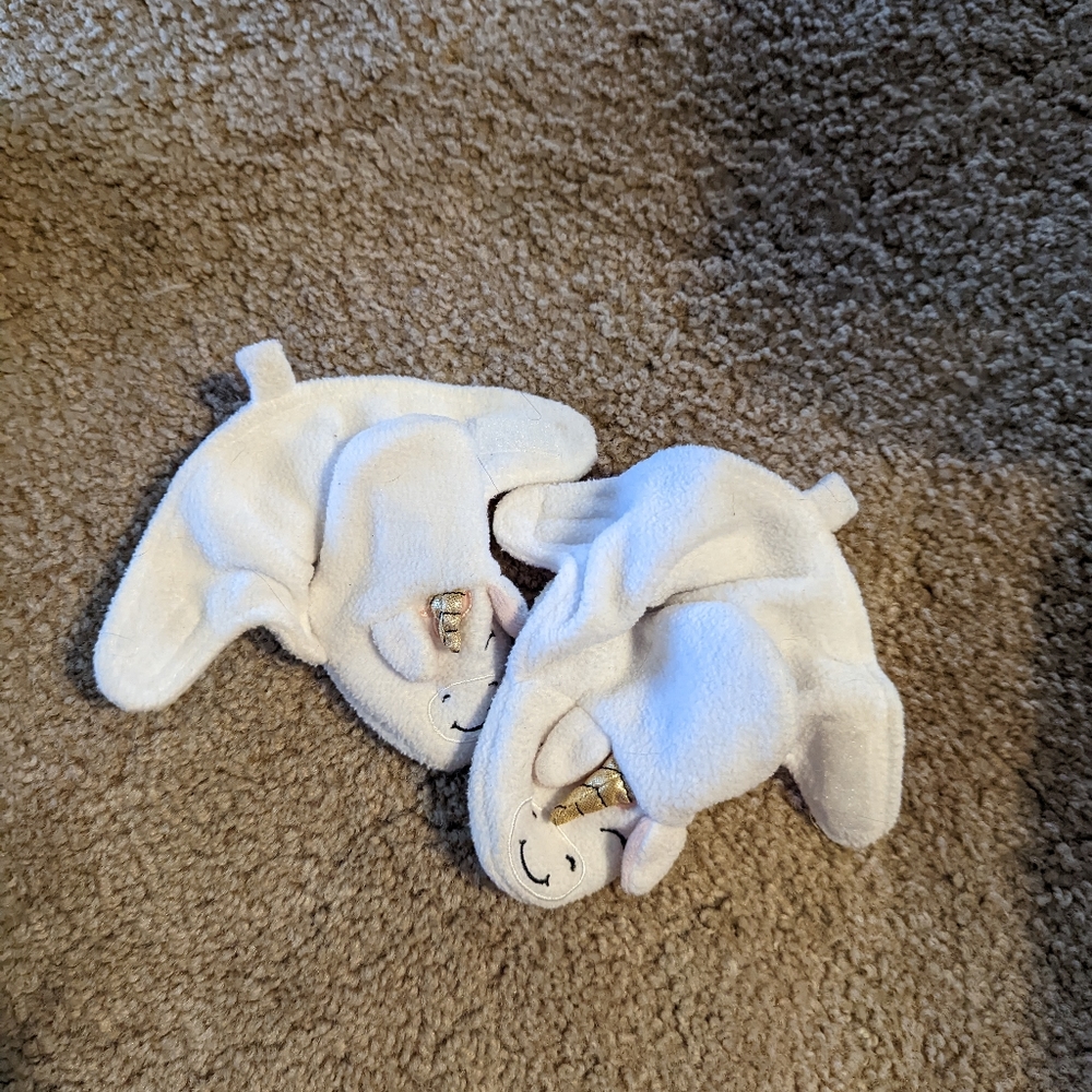 Unicorn slippers